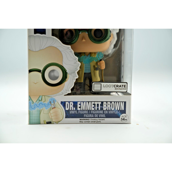 Funko Pop! Back to the Future Dr. Emmett Brown #236 Exclusive Loot Crate Edition - Picture 4 of 7